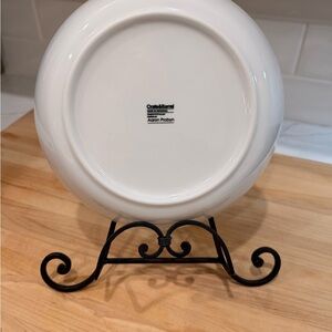 Crate & Barrel Aaron Probyn  Set Of 5 White Dinner Pasta Bowls 9 1/2"